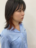 カッツ 駅家店(CUT S)&nbsp;人気のインナーカラーオレンジ◎