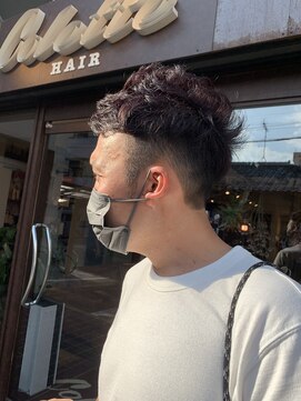 コレット ヘアー 大通(Colette hair) メンズ×パープル