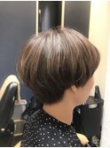 柔らかマッシュショート