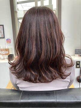 リジョイスヘア(REJOICE hair) 【REJOICE hair】ローズオレンジカラー☆