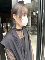 ヘアー アイス ルーチェ(HAIR ICI LUCE)&nbsp;シルバーカラー　グレージュカラー　シルバー