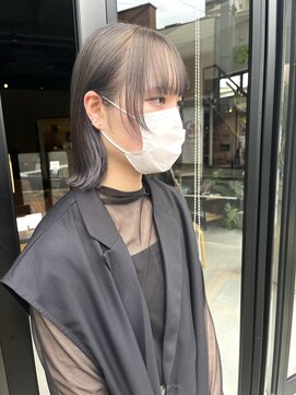 ヘアー アイス ルーチェ(HAIR ICI LUCE) シルバーカラー　グレージュカラー　シルバー