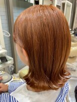 ビス リアン 川口店(Vis lien) 艶カラー/オレンジブラウン/髪質改善/