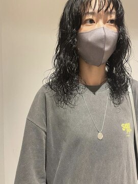 ラヴェストバイフレイスウェル(LOVEST by frace well) 〔LOVEST mirisa〕ミディアム/パーマ