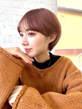 ガーデン タチカワ(garden tachikawa) 耳掛けショート × ベリーブラウン