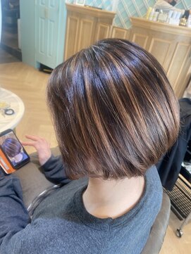 アンフィ 矢向(Anphi) 3-14 ハイライト/白髪ぼかし