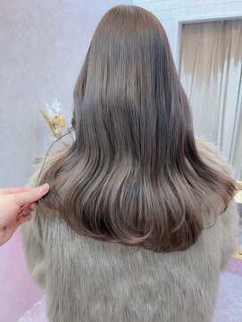 ロンド レア 天神大名店(Lond Le’a) ミルクティー/ケアブリーチ/ダークブラウン/ニュアンスカラー