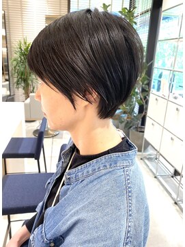 ステアケース 武蔵小杉店(stair:case) 大人ショート/耳かけハンサムショート/襟足短め20代30代40代