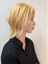 ルーム(Room)&nbsp;ブリーチ抜きっぱなし/ホワイトブロンド/ケアブリーチ/ウルフ