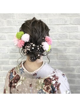 ヘアーサロン リベット(hair salon Libett) 卒業式ヘアセット着付け/着物