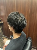 ヒロギンザ 田町店(HIRO GINZA)&nbsp;刈り上げなしナチュラルパーマ