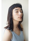 外はねナチュラルセミディ