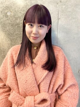 アザー(o. the .r) ワイドバングロングヘア