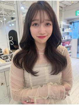 レイラバイアフロート 吉祥寺(Lila by afloat) 顔まわりカット/レイヤーカット/韓国ヘア/韓国レイヤーカット