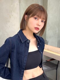 ロンドヴァリー 渋谷店(Lond vallee) 顎下2センチナチュラルボブ