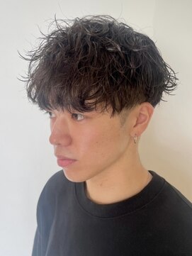 ニアウ 伊勢崎連取店(Niau) ツイストスパイラルパーマツイストパーマメンズパーマ刈り上げ