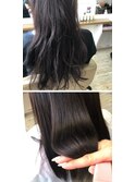 エステストレートでつやつや髪