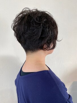 コニーズヘアサロン(Connie's Hair Salon) すっきり刈り上げとふっくらパーマの春待ちヘア♪