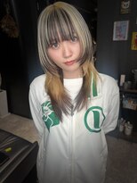 バトー(bAteAu)&nbsp;デザインカラーハッシュカット