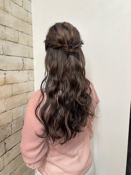 ココ 西葛西南口店(COコ) 特別な日のハーフアップセットお呼ばれヘア