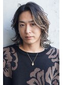 ブラウンベース　メッシュ　ハイライト