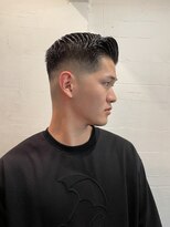 ビーバイエイトジェンツ(Bee by EIGHT GENTS)&nbsp;ブルーブラック/スペインカール/スパイキーショート/心斎橋 ブ