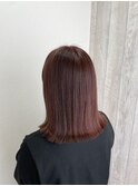 ブラウンレッド×ロング【CIEL×maki】