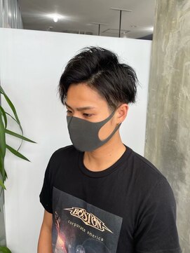 メンズサロン キング 高槻店(Men’s salon K!ng) 波巻きツイストスパイラルパーマ/フェザーパーマ/眉毛/メンズ