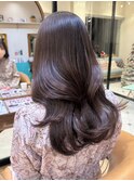 イメチェン外ハネボブ美髪ワイドバングミディアムレイヤーカット