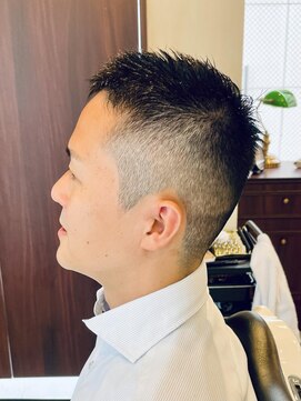 グレイスフルバーバーロンドン 大宮店(Graceful Barber London) 【40代 男性】ロンドンGIショート（大宮/バーバー）