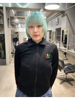 テトヘアー(teto hair) ミントカラー ブリーチカラー ハイトーン ペールカラー