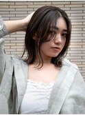 【U-tract】モカブラウン×切っぱなしボブ