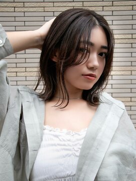 ユートラクト 守口竜田通り店(U-tract) 【U-tract】モカブラウン×切っぱなしボブ