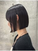 ★小顔黒髪クラゲヘアーオリーブグレーココアベージュ髪質改善★