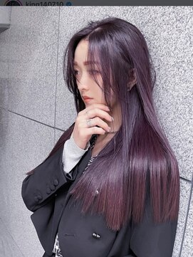 ラキング ギンザ トウキョウ(LAKING GINZA) くびれヘア/アプリコットオレンジ/夏/ハイライトカラー[銀座駅]