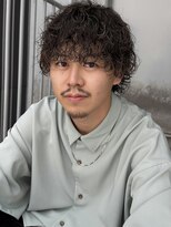 リコ ヘアアンドリラクゼーション 名駅店(LICO HAIR＆RELAXATION)&nbsp;スパイラルパーマヘア　名古屋駅/名駅/メンズパーマ/眉毛
