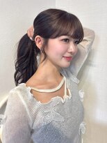 アンニュ(annuy)&nbsp;顔周りカット 前髪カット 透明感カラー 美髪 艶髪 小顔 20代