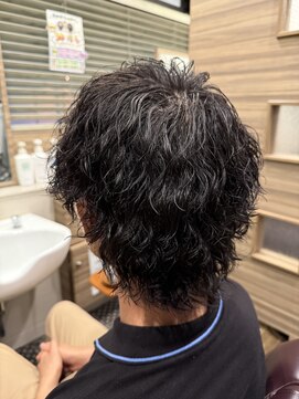 銀座マツナガ 神田店 波巻きパーマandツイストスパイラルマッシュウルフ