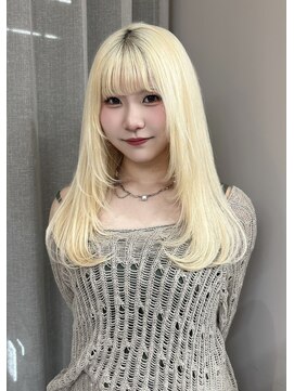 ボタン テンジン(VOTAN tenjin) 【votan ayana】ハイトーンカラー / レイヤーカット