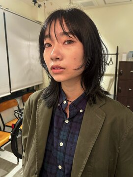 カグヤヒメ ドゥイ(kaguyahime doui) 抜け感のあるミディアムレイヤー♪ 京都河原町