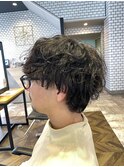マッシュ×シャドウパーマ（12月）