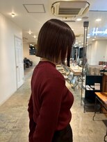 ヘアーブレイス(hair brace) 千葉駅/着物ヘア/大人ガーリー/ダークアッシュ/似合わせカット