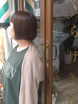 くらげ美容院 武蔵小杉 ボブ[30代/40代/50代/武蔵小杉]