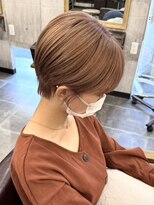 アムレヘアーエタ(amule hair eta) 【amule hair】毛先ふんわりショートボブ/20代/30代/40代/50代