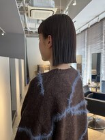 ヘアーエスクールシーユー 枚方T-SITE店(hair S.COEUR×Cu)&nbsp;ストレートボブ/大阪枚方美容室