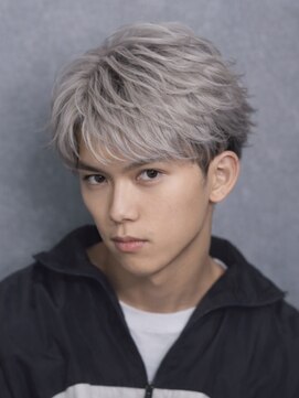 ノイル(Noil) 【KEISUKE∞/メンズstyle】シースルーフェザー