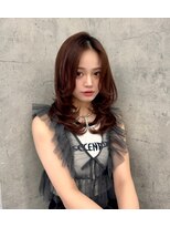 リミットバイアフィナー 大宮店(limit by Afinar)&nbsp;ワンカールレイヤー×ココアブラウン