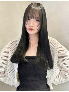 ペレ 栄 アネックス(PELE栄ANNEX) ピンクベージュ/アンブレラカラー/クールショート/前髪/栄