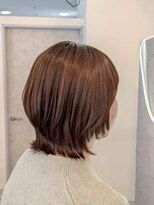 ヴィサージュバスク(VISAGE ba.s.k)&nbsp;垢抜け叶う外はねレイヤーボブ×明るめカラー