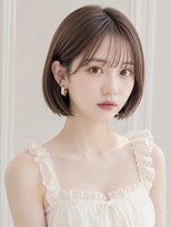 ユーフォリア エヌ 池袋サンシャイン通り店(Euphoria +n)&nbsp;大人ショートラベンダーカラーレイヤーカット前髪なし姫カット☆
